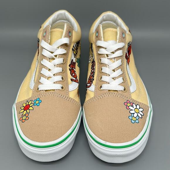 Vans Off The Wall x Sesame Street Elmo Skate Shoes Women's Sz 8 - Picture 2 of 10